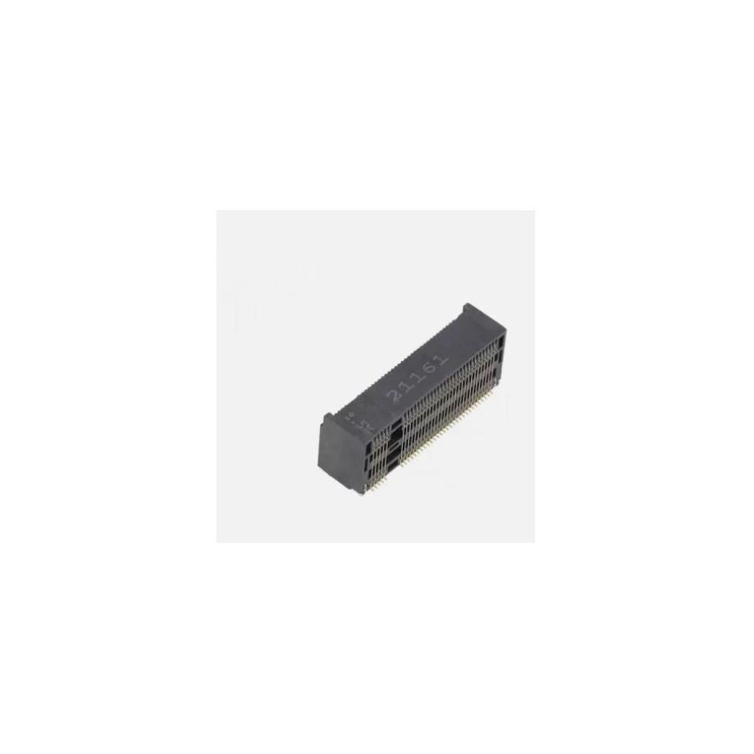 123A-85MA0 Connector: M.2 (NGFF); horizontal; SMT; gold flash; PIN: 67; 0.5A