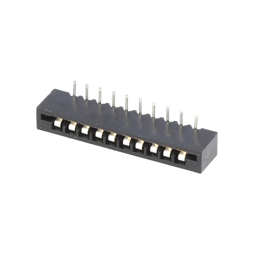 DS1020-10RT1D Connector: FFC/FPC; angled 90°; PIN: 10; THT; tinned; 20m (X5)