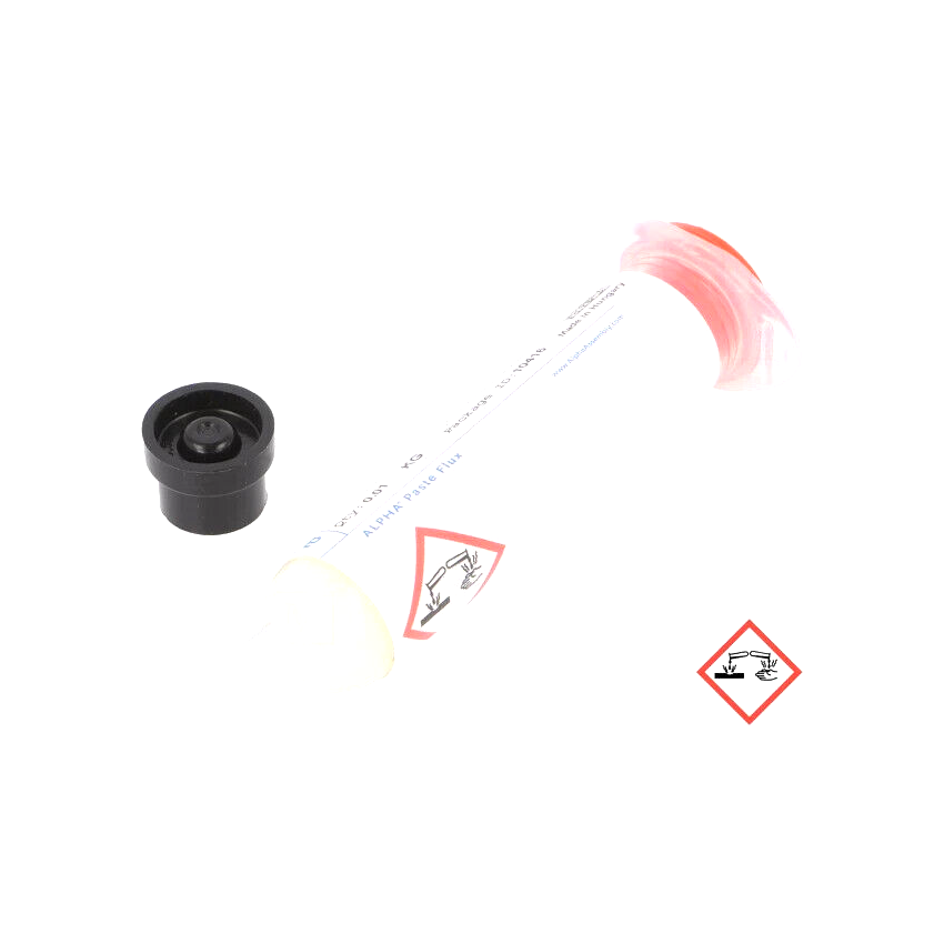 TOPNIKGELBGA Flux: rosin based; halide-free,ROL0,synthetic; gel; syringe; 10ml