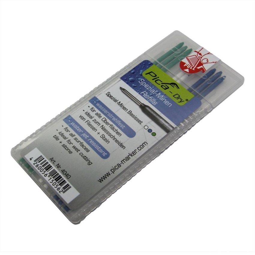 PICA-DRY-LL/4040 Accessories refill leads white blue green Pcs8 4040 PICA