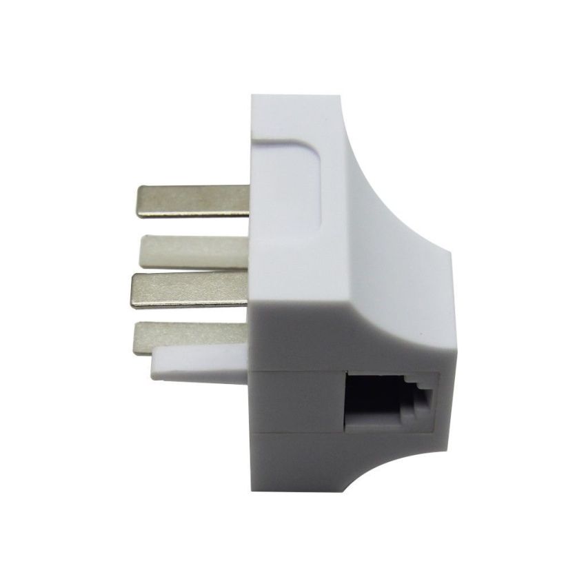 TEL-1006 Adapter RJ11 socket WT4 plug angled 90°   TEL1006