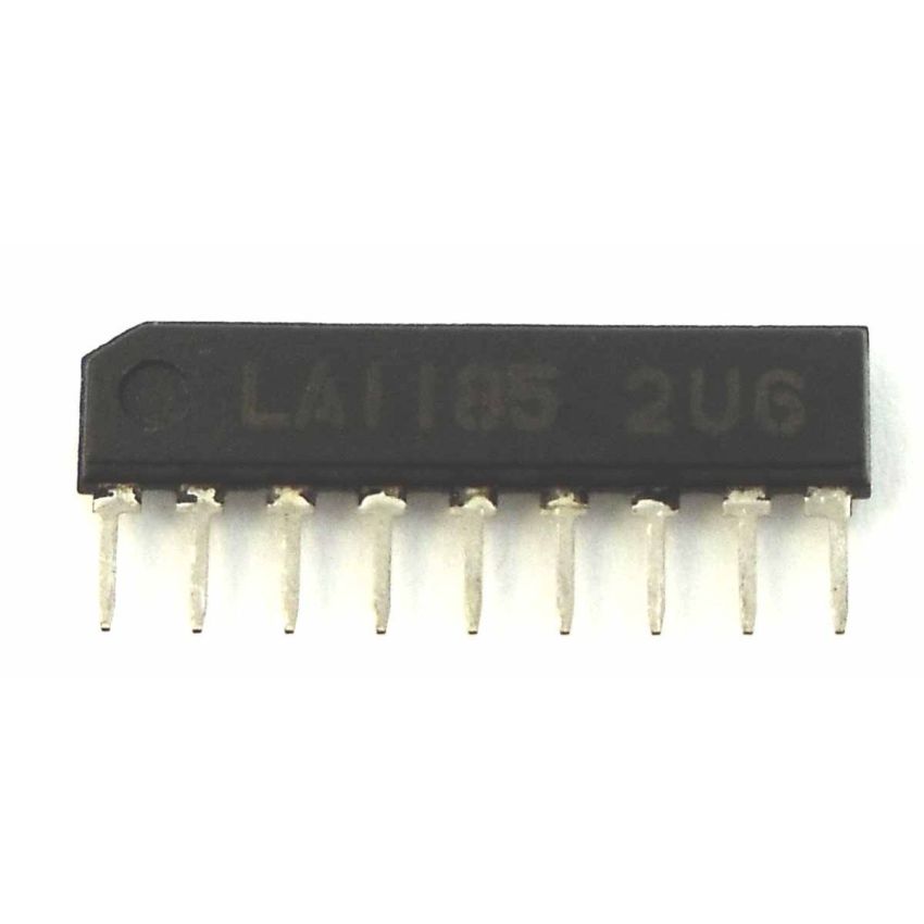 LA1185 INTEGRATED CIRCUIT SIP-9 1185  (LOT OF 5)
