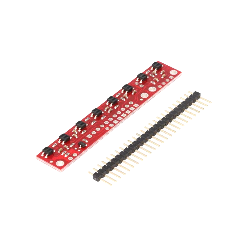 POLOLU961 Sensor: distance; reflective; 3.3÷5VDC; Ch: 8; 75x12.7mm; 1pcs.