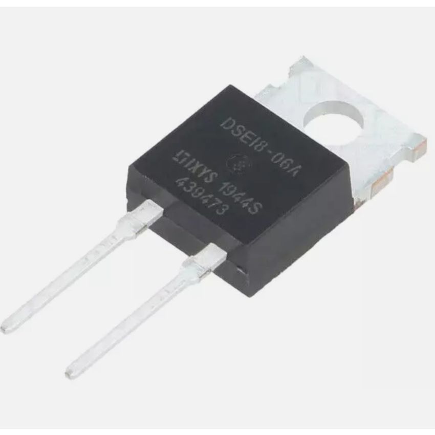 DSEI8-06A Diode: rectifying; THT; 600V; 8A; tube; Ifsm: 100A; TO220AC; 50W; 35ns