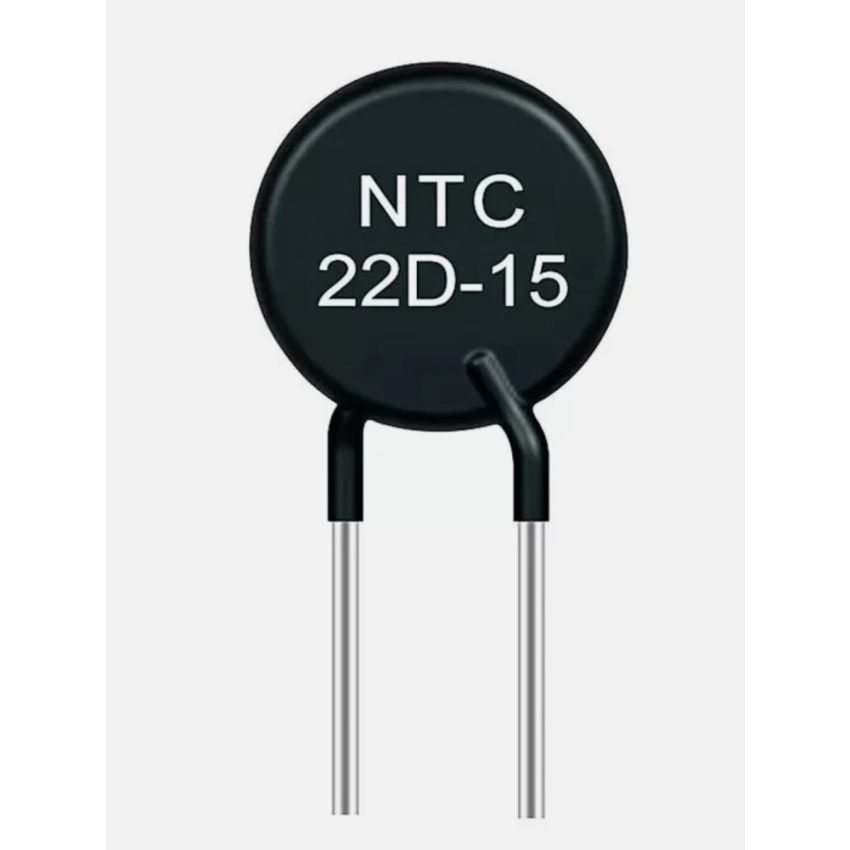 NTC22D-15 Current Limiter, Power Thermistor, 22 ohm