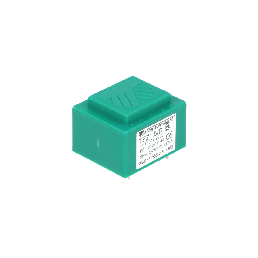 TEZ1.5/D230/24V Transformer: encapsulated; 1.5VA; 230VAC; 24v; 62.5mA; IP00; 70g