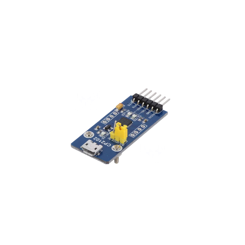 WAVESHARE 11325 Module: USB; CP2102; 3.3÷5.5VDC; Interface: UART WSH11325