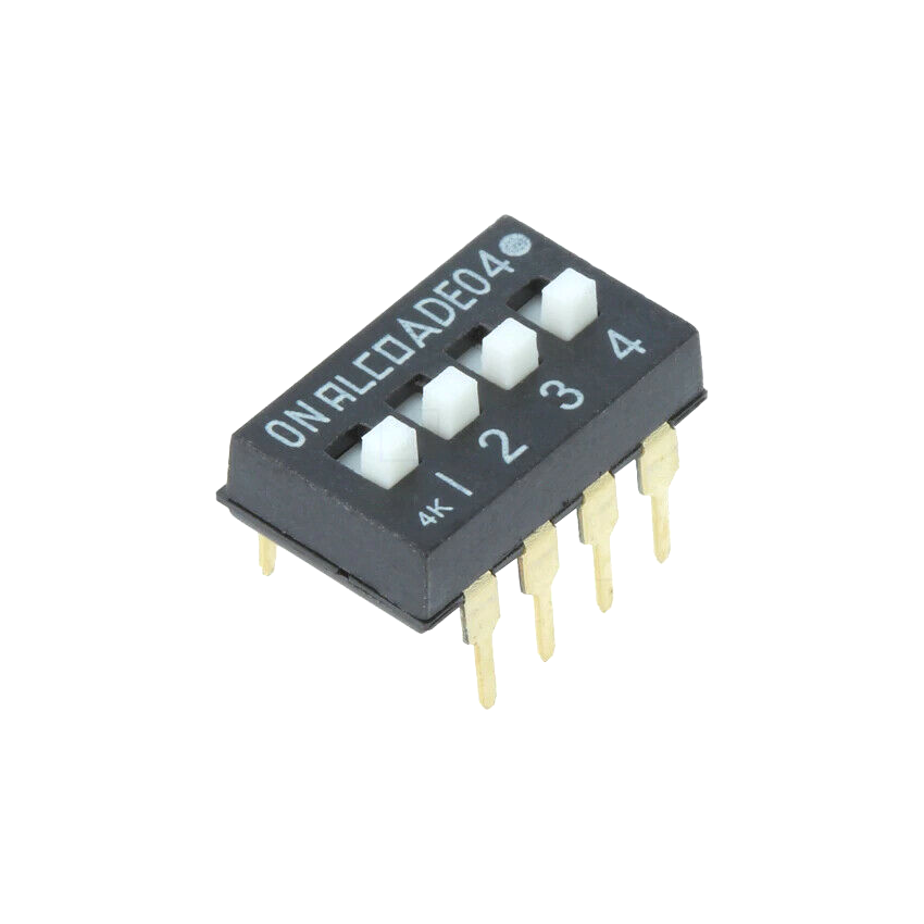 1825360-3 Switch: DIP-SWITCH; Pos: 2; SPST; 0.1A/24VDC; Illumin: none; 50mΩ