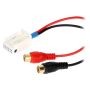 MFD3-RCA Aux adapter; RCA; VW; 1.25m