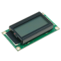 RC0802A-GHW-ESV Display LCD; alphanumeric; STN Positive; 8x2; gray; 58x32x13.5mm