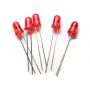 5mm LED Bulbs  Light Emitting Diode Ultra Bright - RED (LOT OF 5) NE0032