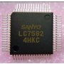 LC-7582   SANYO INTEGRATED CIRCUIT QFP