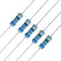 100 OHM 2W METAL FILM RESISTOR (LOT OF 5)