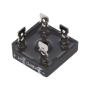 KBPC10/15/2501FP Bridge rectifier: single-phase; Urmax: 100V; If: 10/15/25A; squ