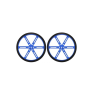 POLOLU-1438 Pololu Wheel 90-10mm Pair - Blue- POLOLU