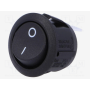 R13-112F-02-BB-2D ROCKER; SPST; Pos: 2; OFF-(ON); 10A/250VAC; black; none; 50mΩ;