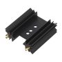 SK104-38STS Heatsink: extruded; SOT32,TO220,TO3P; black; L: 38.1mm; 11K/W