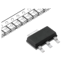 Z0107NN0.135 Triac; 800V; 1A; SOT223; Igt: 5/7mA; Ifsm: 12.5A; 4Q; sensitiv