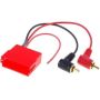 ZRSMISO/2RCA Adapter; ISO mini socket, RCA plug (LOT OF 2)