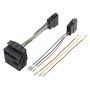 ZRS169 Connector; radio,ISO,Quadlock; PIN: 16