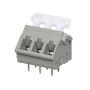 TBL005A-500-03GY-2WT TERMINAL BLOCK, SCREWLESS, 5.00,