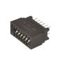 7-5530843-5 FemalePCBEdge Connector, Through Hole Mount, 12 Way, 2 Row