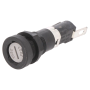 03450611H Fuse holder; cylindrical fuses; 6.3x32mm; 16A; 250V; on panel