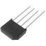 KBL406  Single-phase bridge rectifier; Urmax: 600V; If: 4A; Ifsm: 120A; KBL