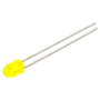 LTL17KSL5D LED; 3mm; yellow; 180÷880mcd; 50°; Front: convex; 2÷2.4V