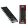 Superior 4:1 PC-programmable Remote Control Operate TV, VCR, Sat, DVD BLACK