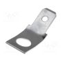  FS2257-5/NC   Terminal: flat; 6.3mm; 0.8mm; male; M5; screw; brass; angled 45°