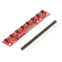 POLOLU961 Sensor: distance; reflective; 3.3÷5VDC; Ch: 8; 75x12.7mm; 1pcs.
