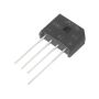 KBU6G Single-phase bridge rectifier; Urmax: 400V; If: 6A; Ifsm: 175A; KBU