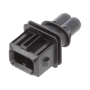 106462-1 Connector: automotive; JPT; male; plug; for cable; PIN: 2; black