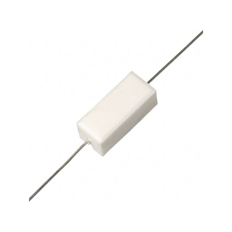 2.2 Ohm 5W Ceramic Wirewound Resistor (LOT OF 5)