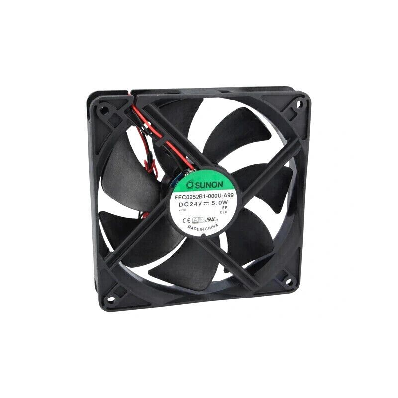 EEC0252B1-A99 Fan: DC; axial; 24VDC; 120x120x25mm; 183.8m3/h; 44.5dBA; Len: 330m