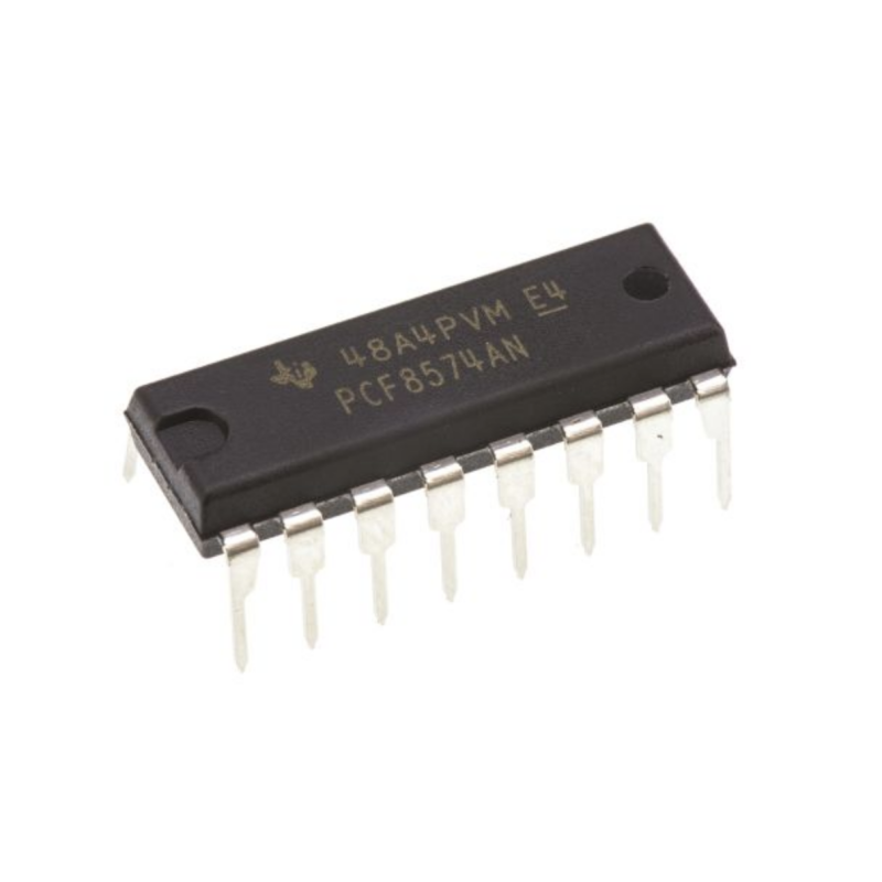 PCF8574AN 8-Channel I/O Expander 100kHz, I2C, SMBus, 16-Pin PDIP