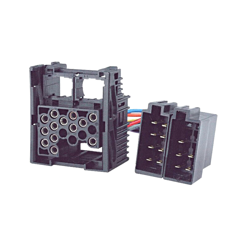 ZRS64 Connector; radio,ISO; BMW,Land Rover,Rover 17PIN