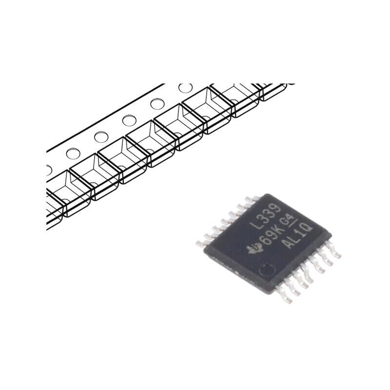 LM339PWR IC: comparator; universal; Cmp: 4; SMT; TSSOP14; reel,tape; 50nA