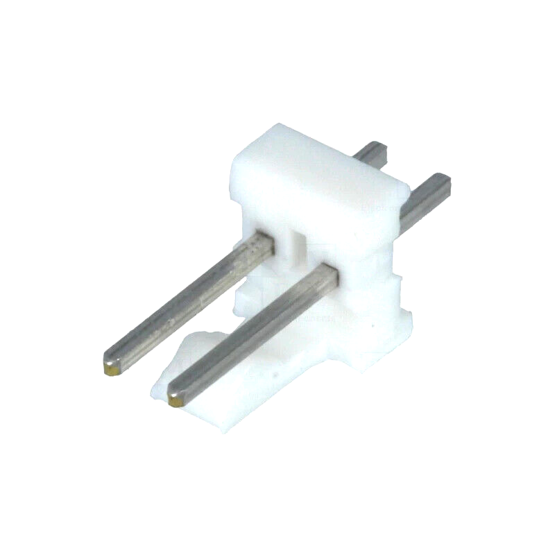 640456-2 Socket; wire-board; male; PIN: 2; 2.54mm; THT; MTA-100; tinned ('X2)