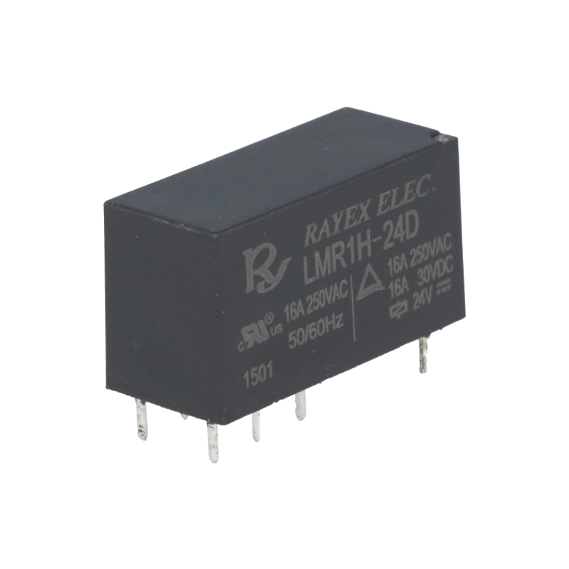 LMR1H-24D Relay electromagnetic SPDT Ucoil24VDC 16A/250VAC 16A/30VDC