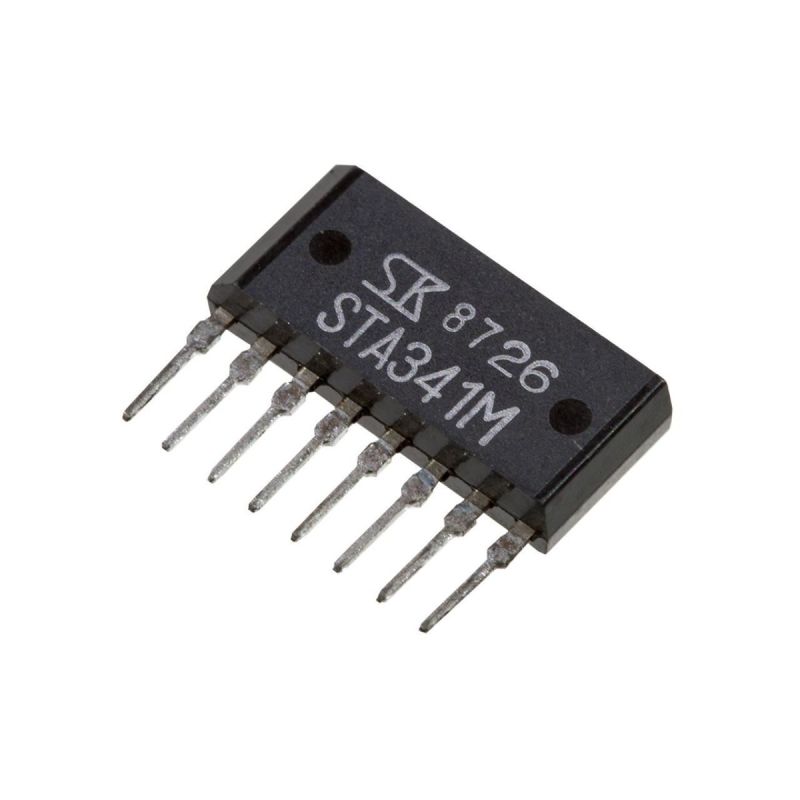 STA341M SILICON NPN PNP TRIPLE DIFFUSED PLANAR SIP8