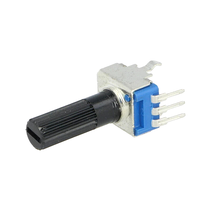 R9011-1-200K Potentiometer: shaft; single turn; 200kΩ; 125mW; ±20%