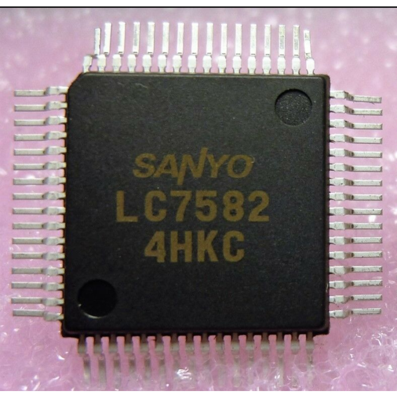 LC-7582   SANYO INTEGRATED CIRCUIT QFP