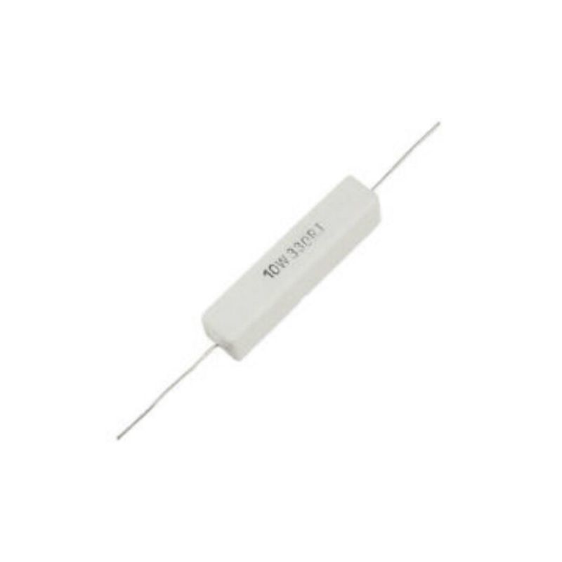 39 Ohm 10W Ceramic Wirewound Resistor  X 5 PIECES
