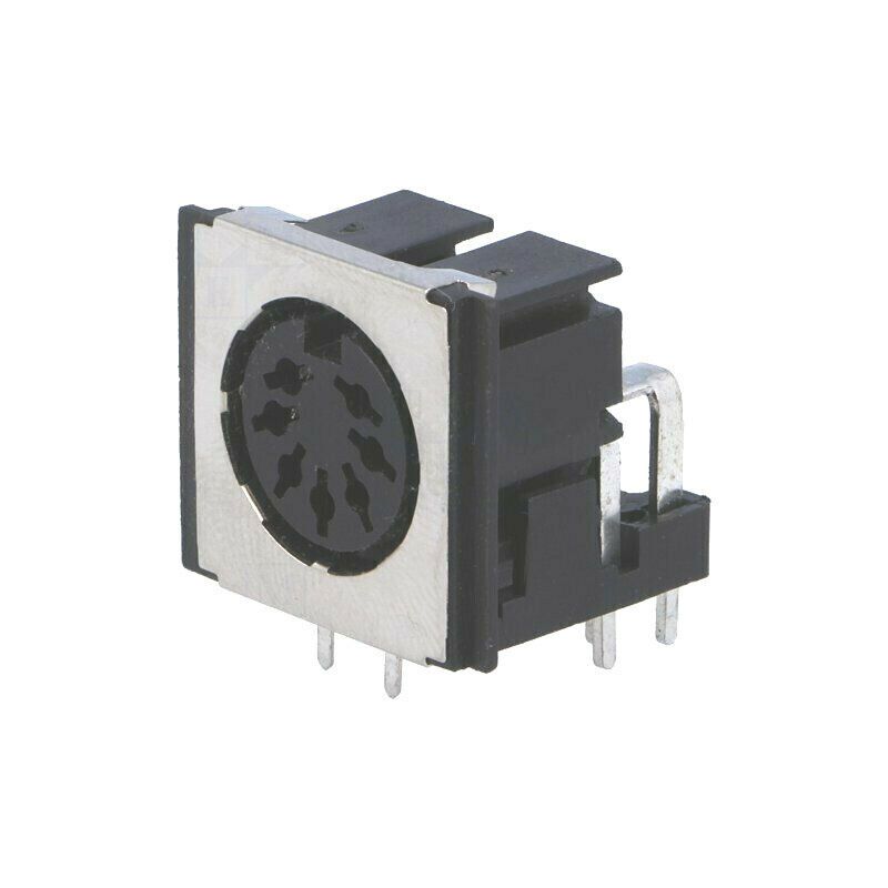  CLIFF FM6727  Socket; DIN; female; shielded; PIN: 7; Pin layout: 270°; angled 9