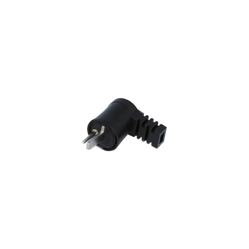 LC-106 Plug ; loudspeaker; male; plastic; screw terminal; angled 90° (LOT OF 2)