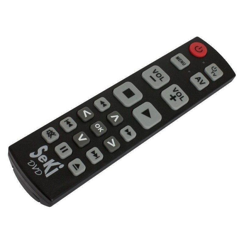 SEKI UNIVERSAL REMOTE CONTROL FOR DVD PLAYERS BLACK
