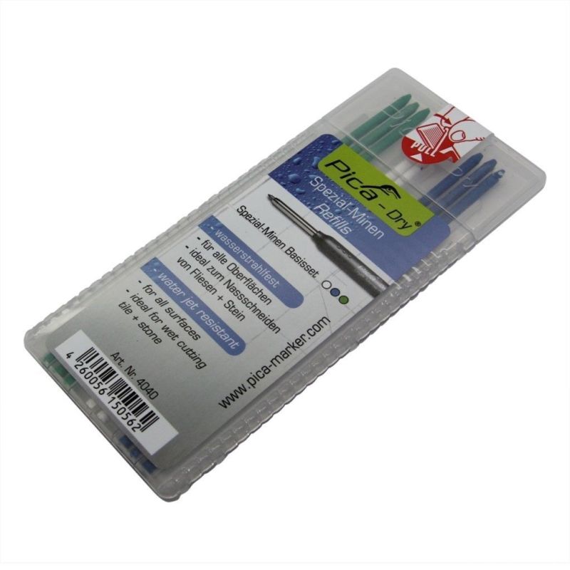 PICA-DRY-LL/4040 Accessories refill leads white blue green Pcs8 4040 PICA