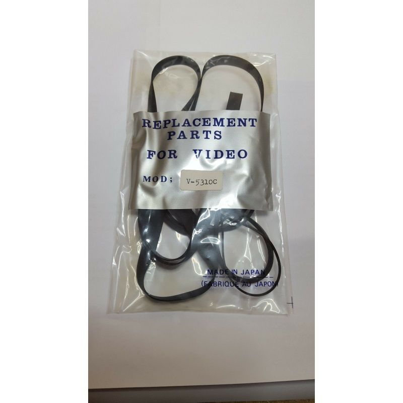 V-5310C VIDEO BELT KIT FOR TOSHIBA (6)    (LOT OF 2)